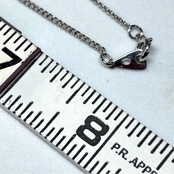 Artistry VTG Abalone Shell Butterfly Figural Curb Chain Pendant Necklace 15" - Picture 6 of 8